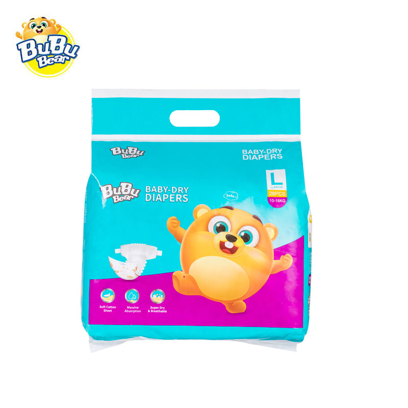 Fraldas secas para bebês BUBUBEAR（Absorção Massiva）