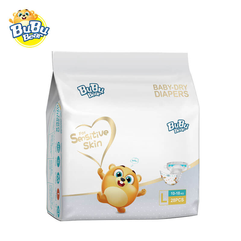 Fraldas secas para bebês BUBUBEAR（Pele Sensível）