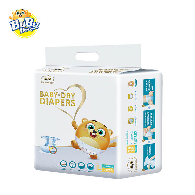 Fraldas secas para bebês BUBUBEAR（Pele Sensível）